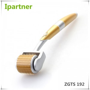 Ipartner Cel mai nou pachet ZGTS derma roller 192 ace pentru îngrijirea feței și tratament pentru căderea părului